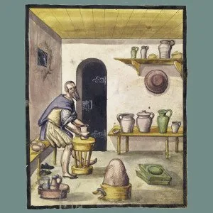 old pottery studio shirt